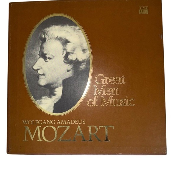 Other - Wolfgang‎ Amadeus Mozart Great Men of Music 4LP Box Set Classical Vinyl